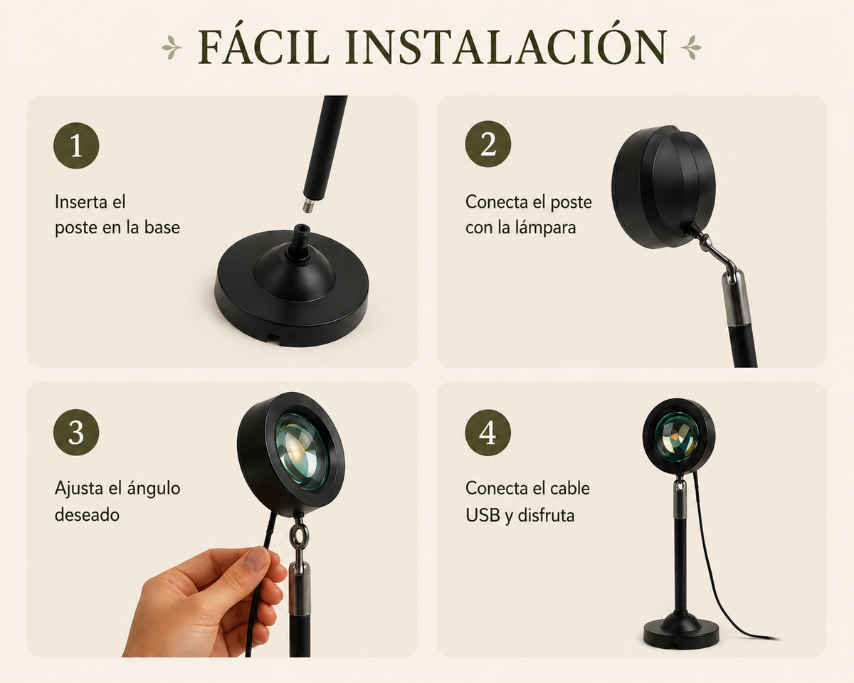Lámpara Proyector Sunset
