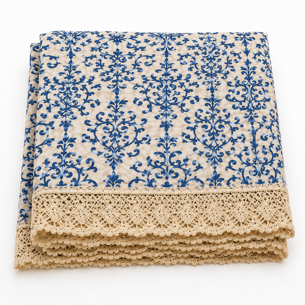 Mediterranean Print Tablecloth