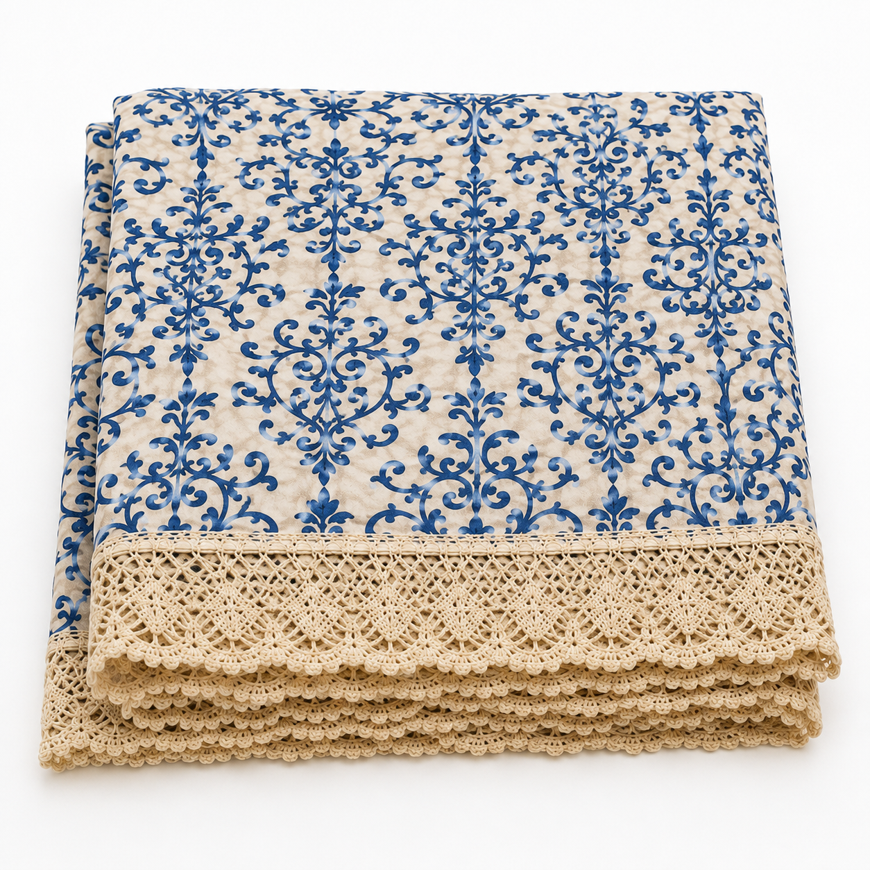 Mediterranean Print Tablecloth