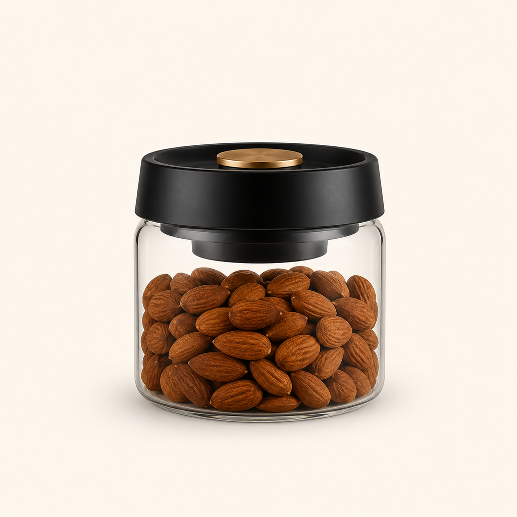 New Bean Coffee Storage Container Vacuum Seal Container Coffee Bean Storage Sealed Container KFSN001