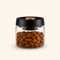 1pc Coffee Beans Vacuum Sealed Tank Household Glass Food Storage Tank For Moisture-proof Air Extraction Tea Storage TanK