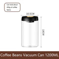 New Bean Coffee Storage Container Vacuum Seal Container Coffee Bean Storage Sealed Container KFSN001